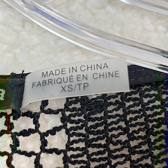 Alice & Olivia Black Crochet Sleeveless Swim Cover SIZE XS - Picture 3 of 5